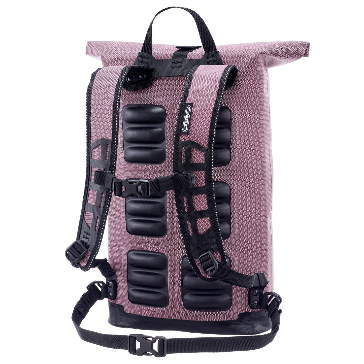 Édition imperméable roll‑top urbain Commuter Daypack – sac à dos Ash rose