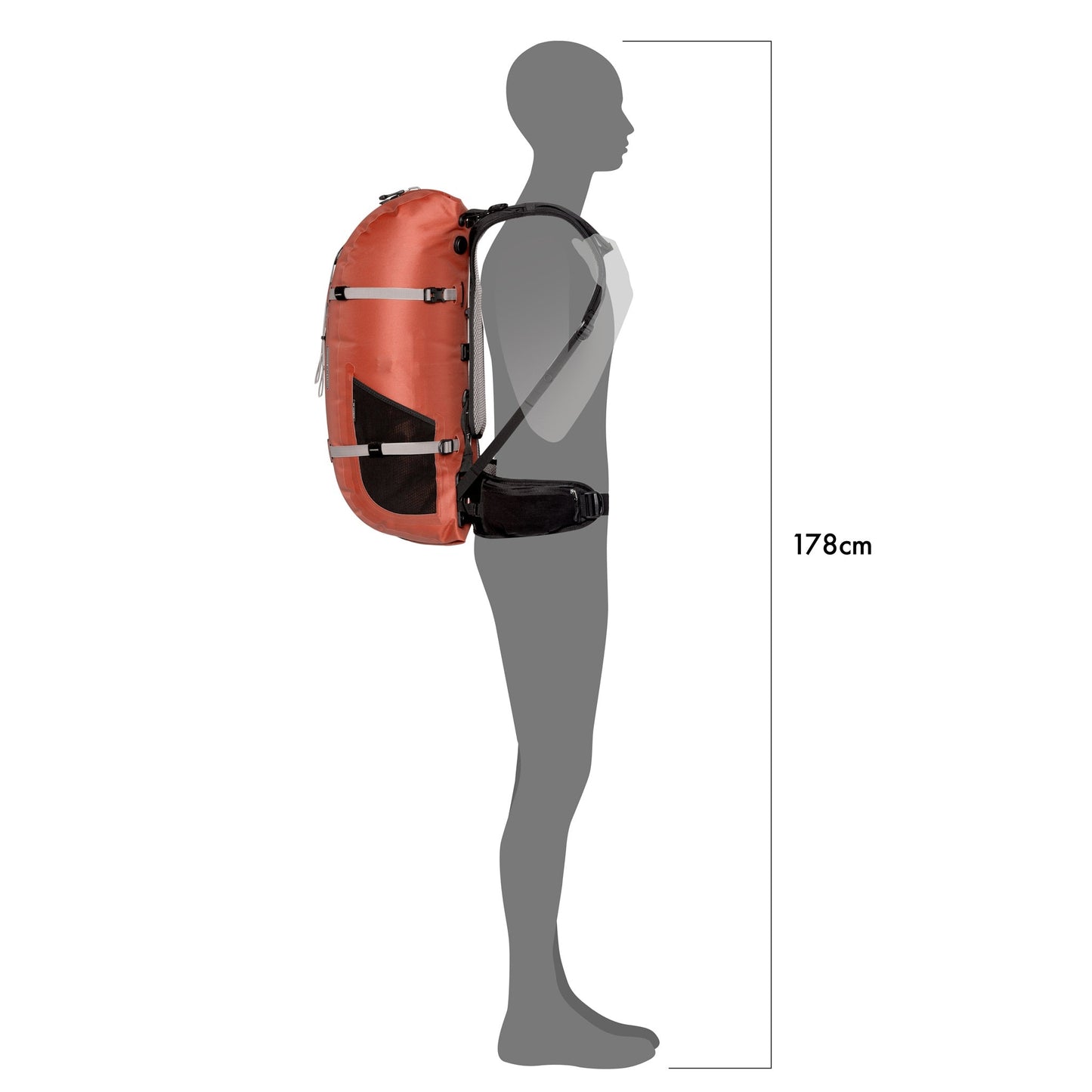 Édition imperméable Atrack – sac à dos Rooibos