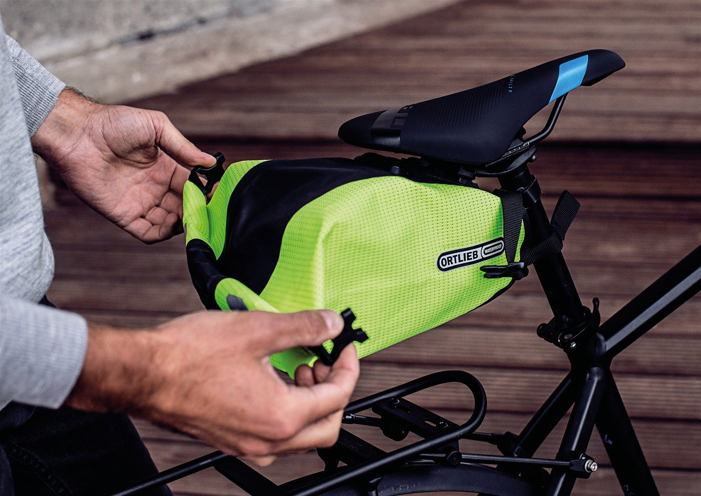 Saddle High sac de selle (imperméable roll‑top)