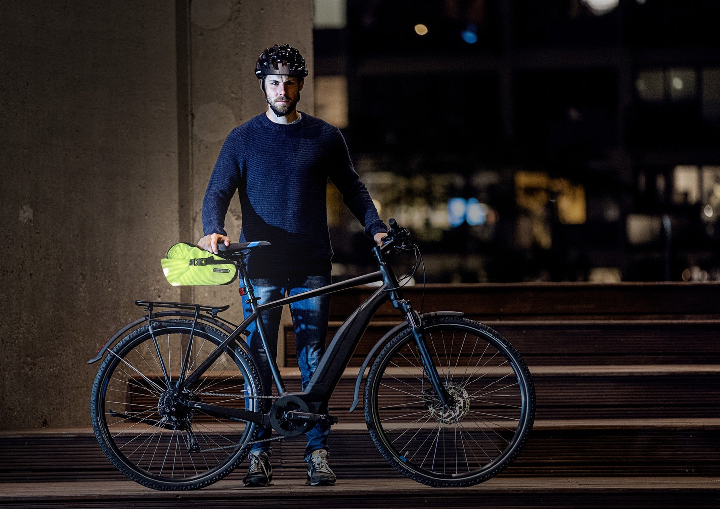 Saddle High sac de selle (imperméable roll‑top)