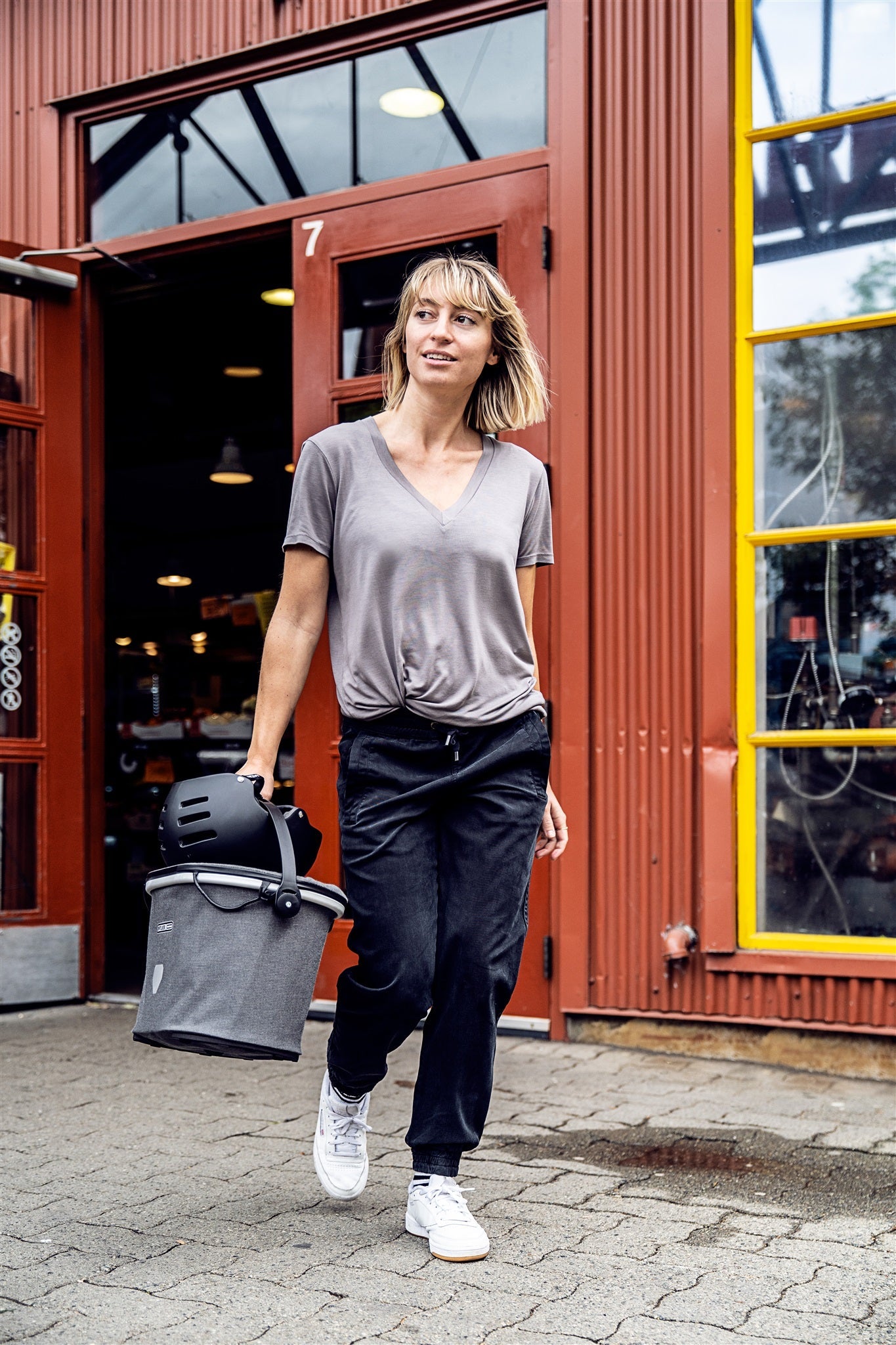 Up Town sacoche de guidon Ash rose (imperméable urbain)