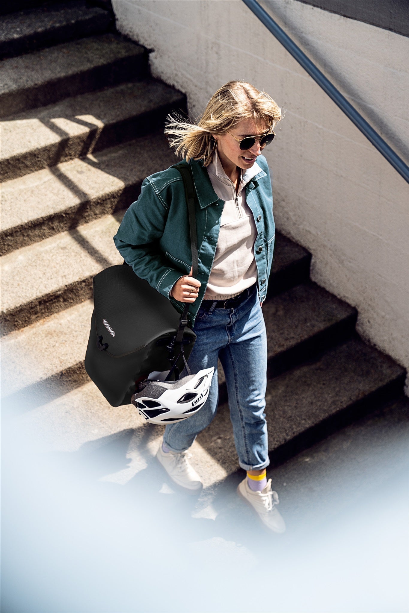 Édition polyvalent Velo Shopper – sacoche de porte-bagages Noir