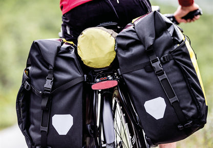 Sacoche de porte-bagages BackRoll | imperméable QL2.1 roll‑top Asphalt - black