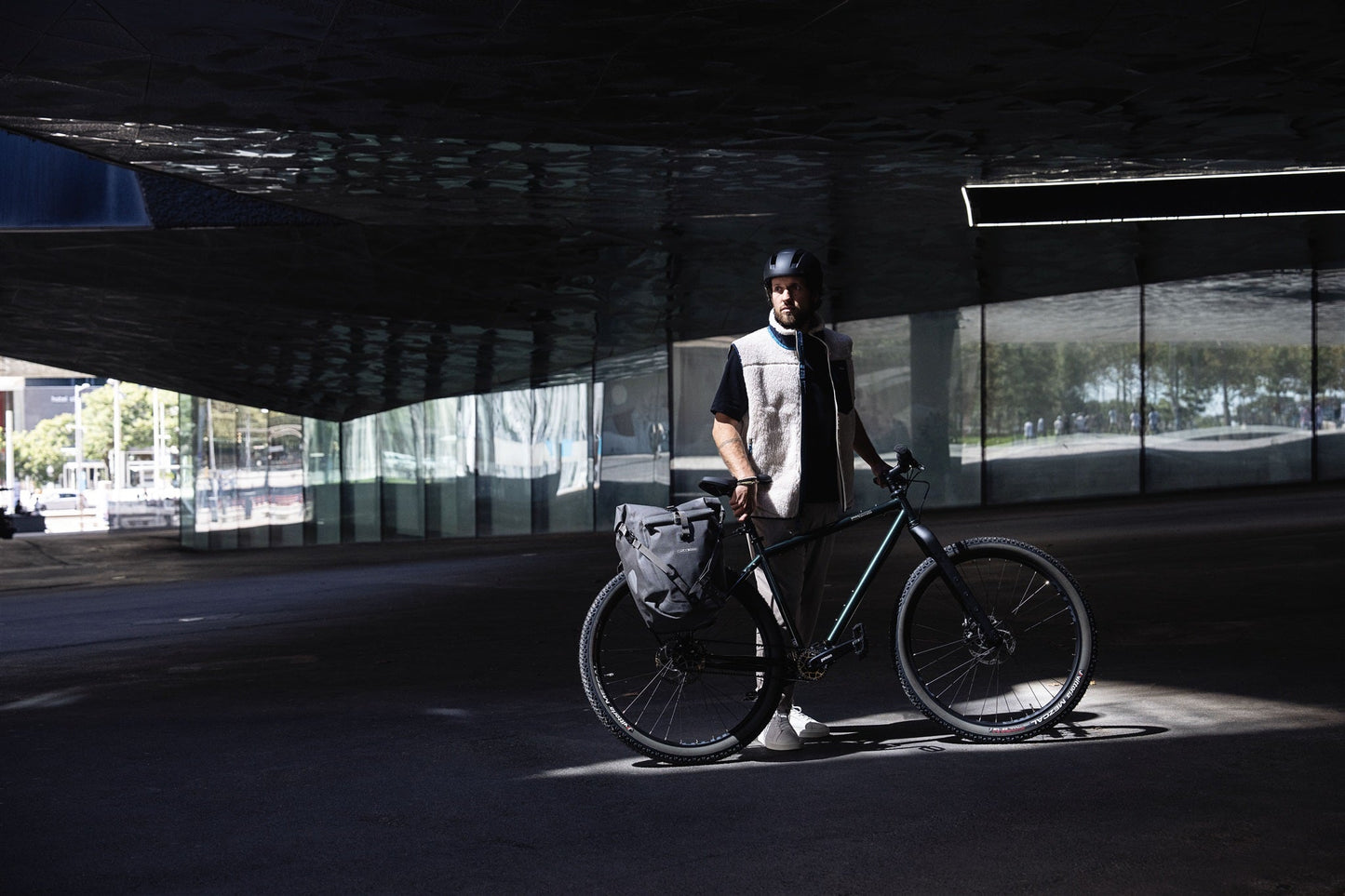 BackRoll : sacoche de porte-bagages QL2.1 roll‑top urbain
