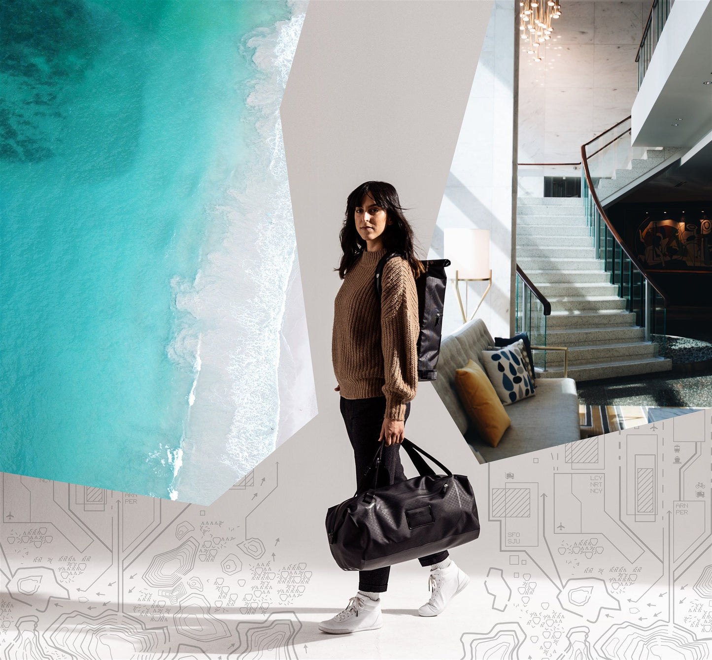 Édition roll‑top urbain Daypack Metrosphere – sac à dos