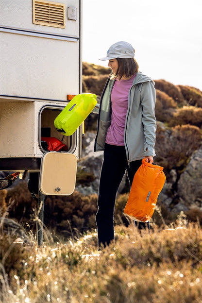 Sac étanche Orange – Dry Light imperméable roll‑top