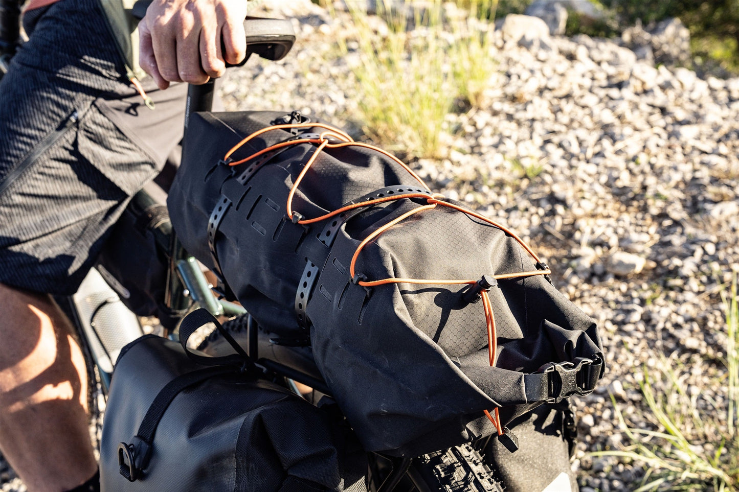 Édition imperméable roll‑top Dry – sac étanche Black matt