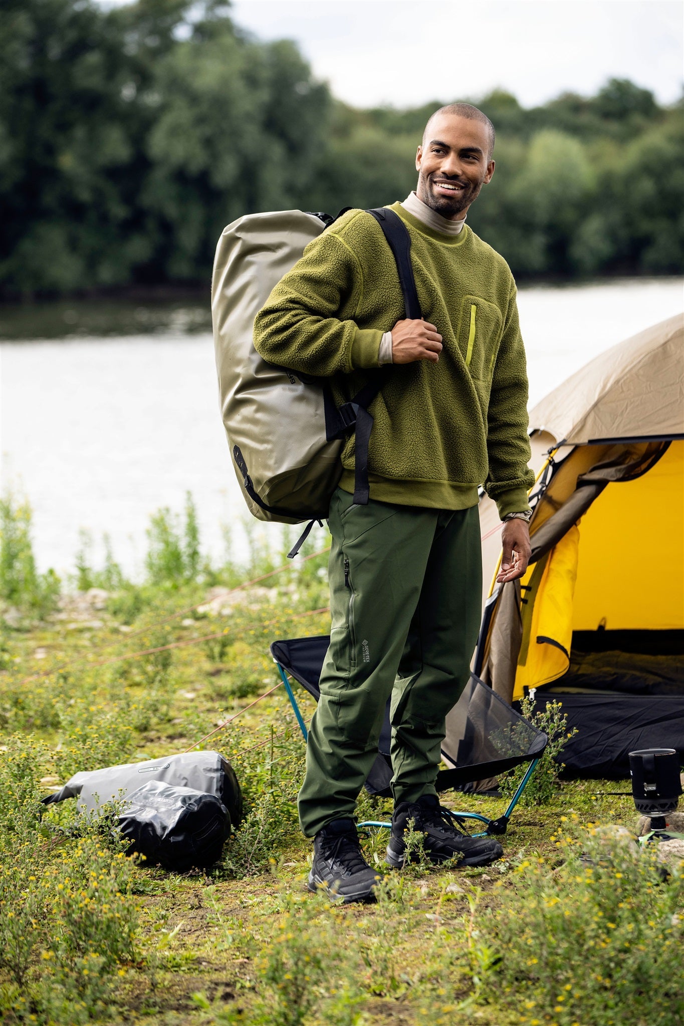 Duffle Rc sac Coral (imperméable roll‑top)