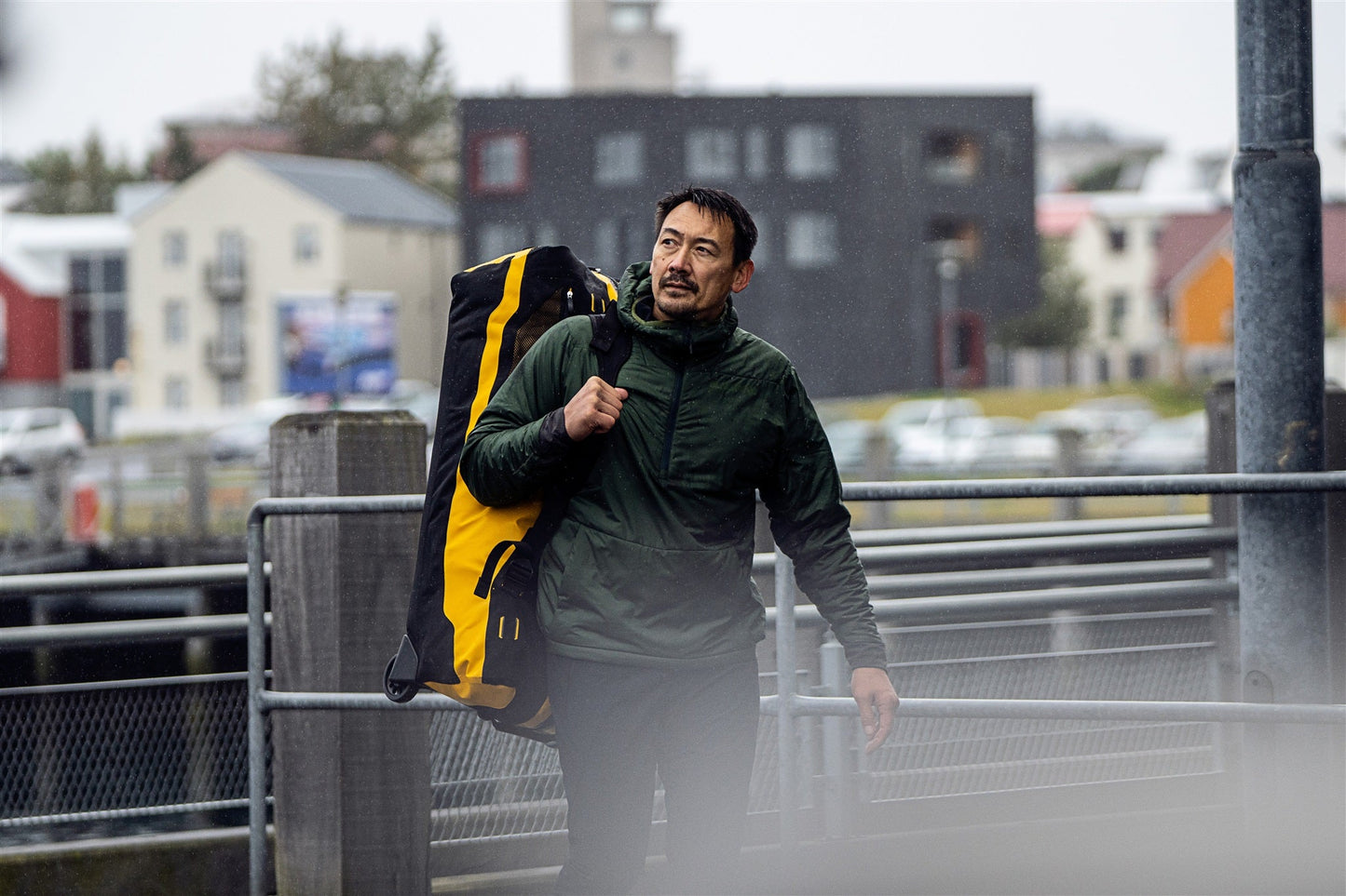 Sac Duffle Rs | imperméable roll‑top Sun yellow
