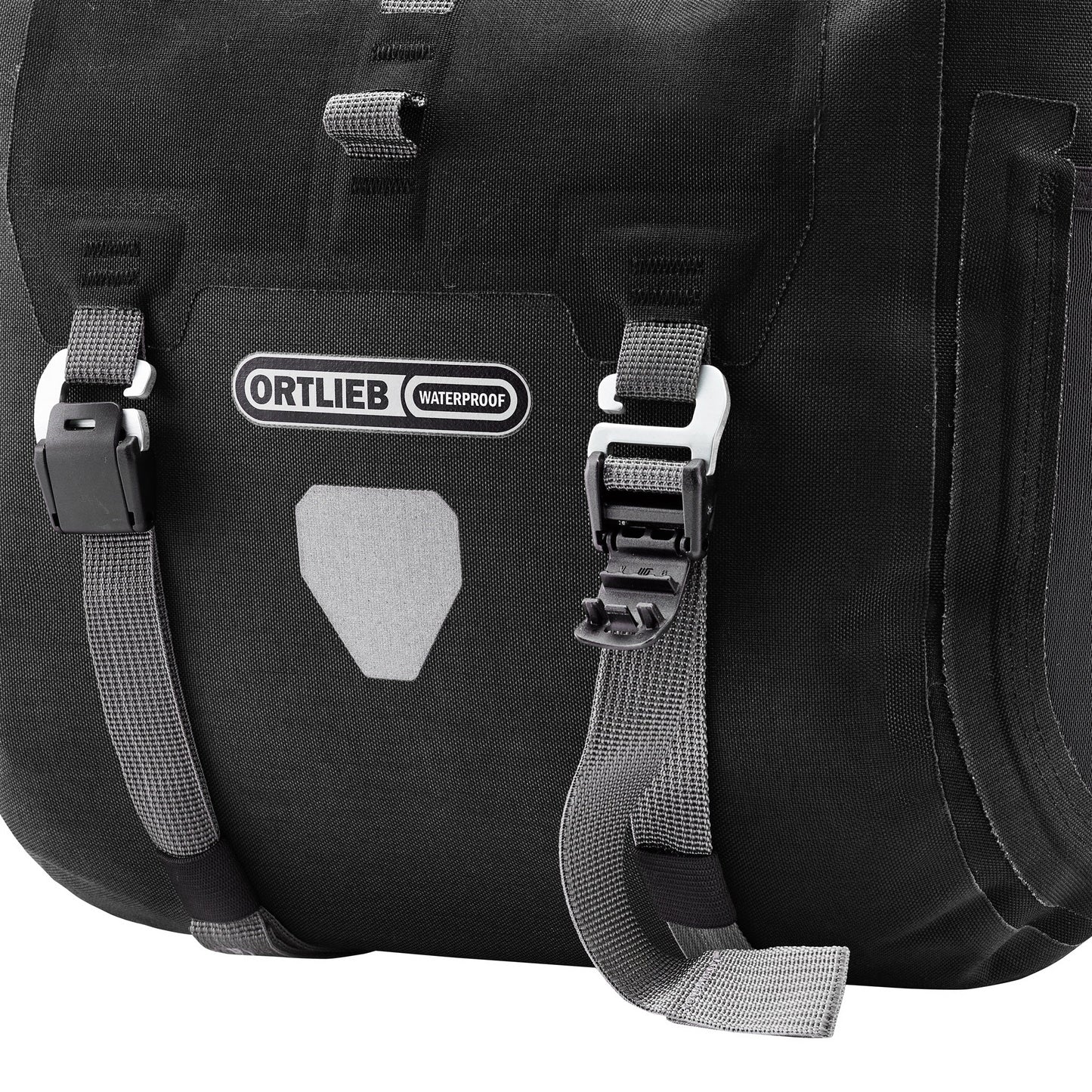 Handlebar : sacoche de guidon roll‑top – Noir