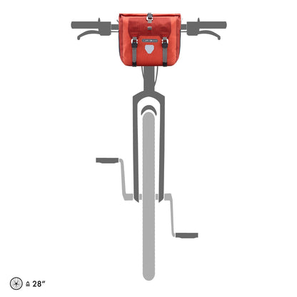 Handlebar : sacoche de guidon roll‑top – Noir