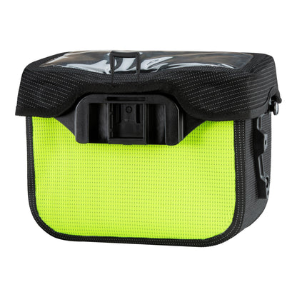 Ultimate sacoche de guidon Neon yellow - black reflective (imperméable)