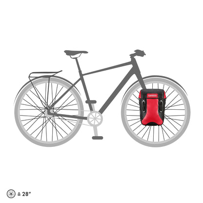 Sport Packer sacoche de porte-bagages Red - black (QL2.1)