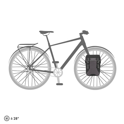 Sport Packer : sacoche de porte-bagages QL2.1 – Granite - black