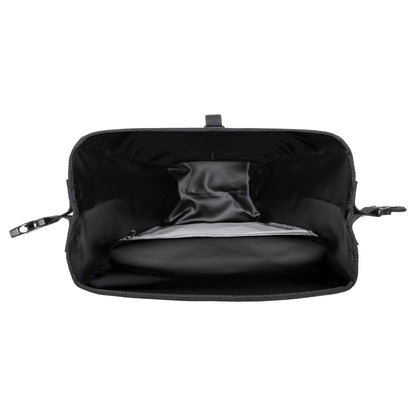 BackRoll – sacoche de porte-bagages imperméable QL2.1 roll‑top Lagoon - black