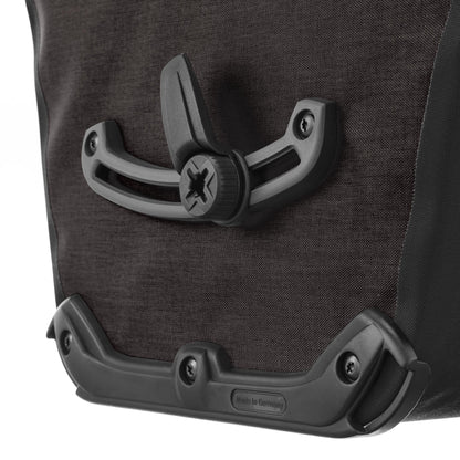 Édition imperméable QL2.1 roll‑top BackRoll – sacoche de porte-bagages Dusk blue - denim