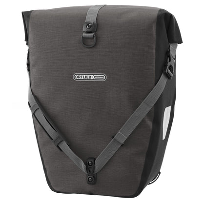 Édition imperméable QL2.1 roll‑top BackRoll – sacoche de porte-bagages Dusk blue - denim