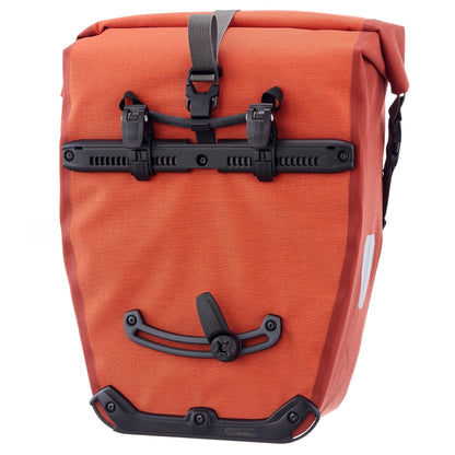 Édition imperméable QL2.1 roll‑top BackRoll – sacoche de porte-bagages Dusk blue - denim