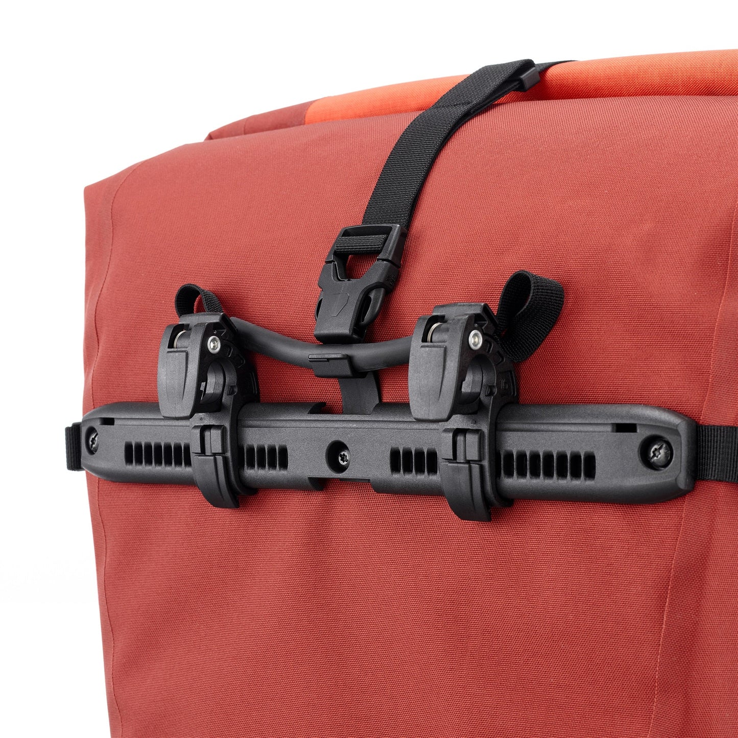 BackRoll : sacoche de porte-bagages QL2.1 roll‑top – Granite - black