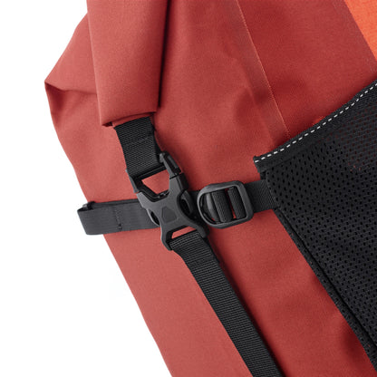 BackRoll : sacoche de porte-bagages QL2.1 roll‑top – Granite - black