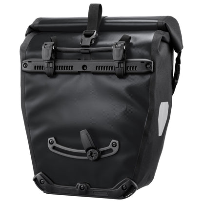Sacoche de porte-bagages BackRoll | imperméable QL2.1 roll‑top Asphalt - black