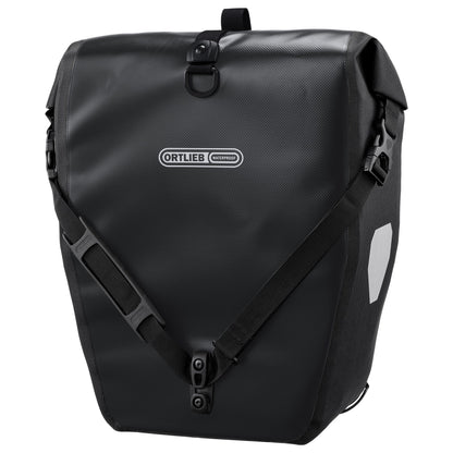 Sacoche de porte-bagages BackRoll | imperméable QL2.1 roll‑top Asphalt - black
