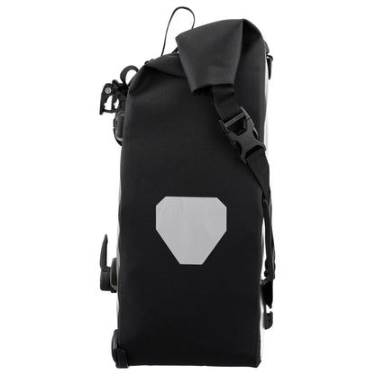Sacoche de porte-bagages BackRoll | imperméable QL2.1 roll‑top Asphalt - black