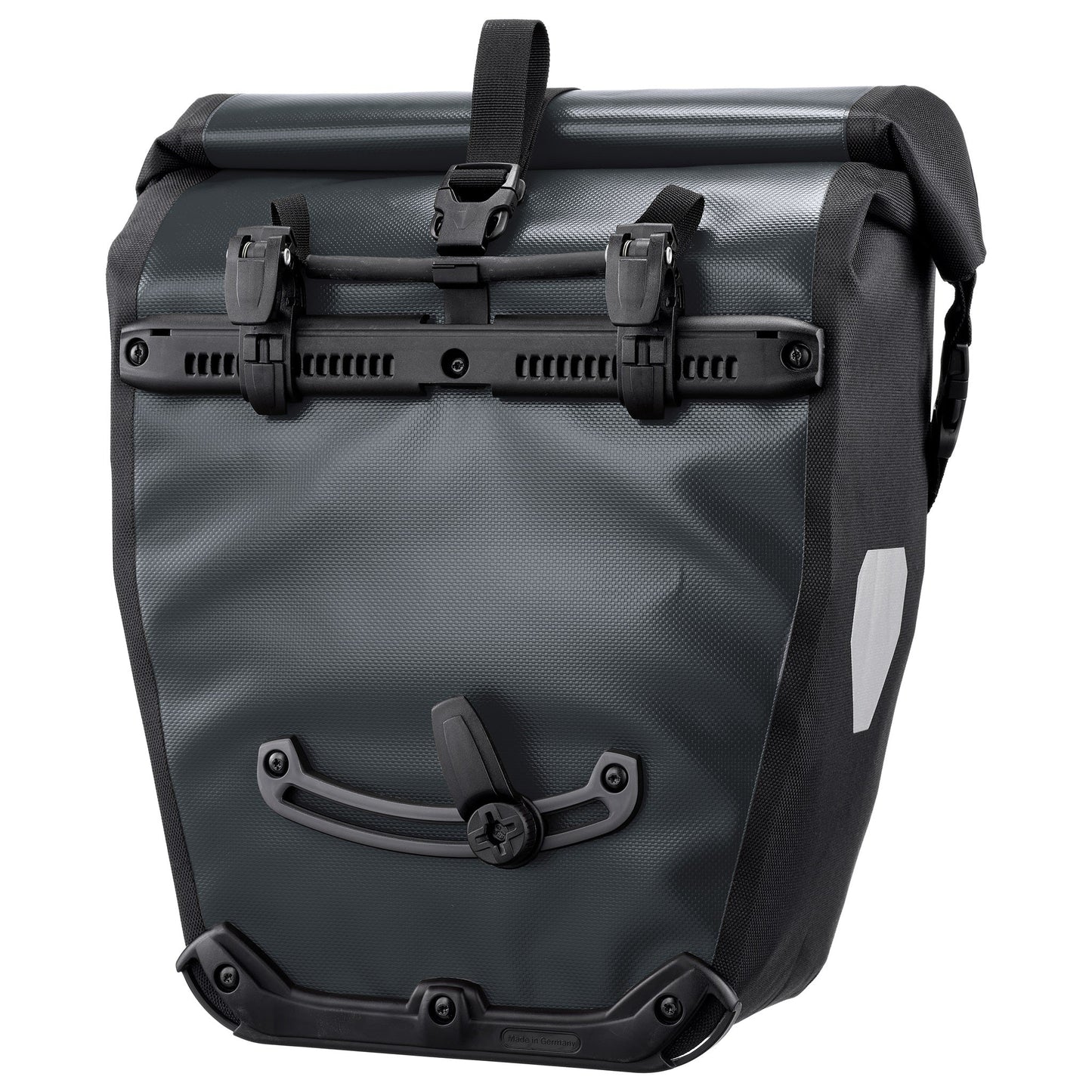 Sacoche de porte-bagages BackRoll | imperméable QL2.1 roll‑top Asphalt - black