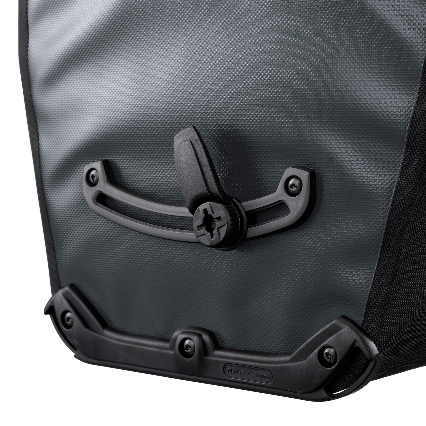 Sacoche de porte-bagages BackRoll | imperméable QL2.1 roll‑top Asphalt - black