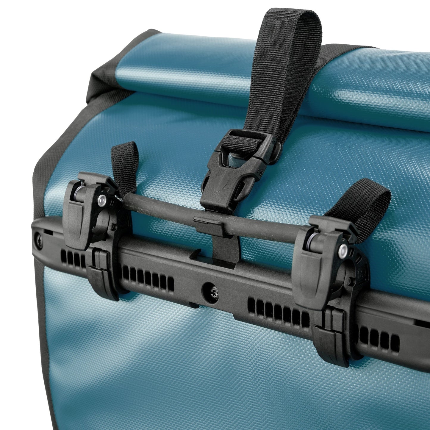 Sacoche de porte-bagages BackRoll | imperméable QL2.1 roll‑top Asphalt - black