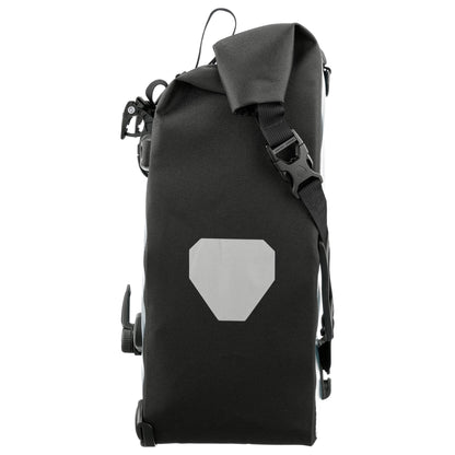 Sacoche de porte-bagages BackRoll | imperméable QL2.1 roll‑top Asphalt - black