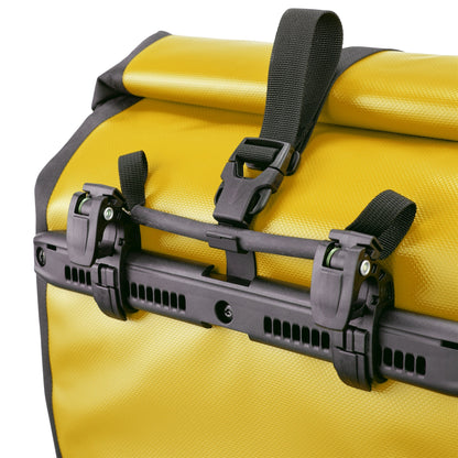 Sacoche de porte-bagages BackRoll | imperméable QL2.1 roll‑top Asphalt - black