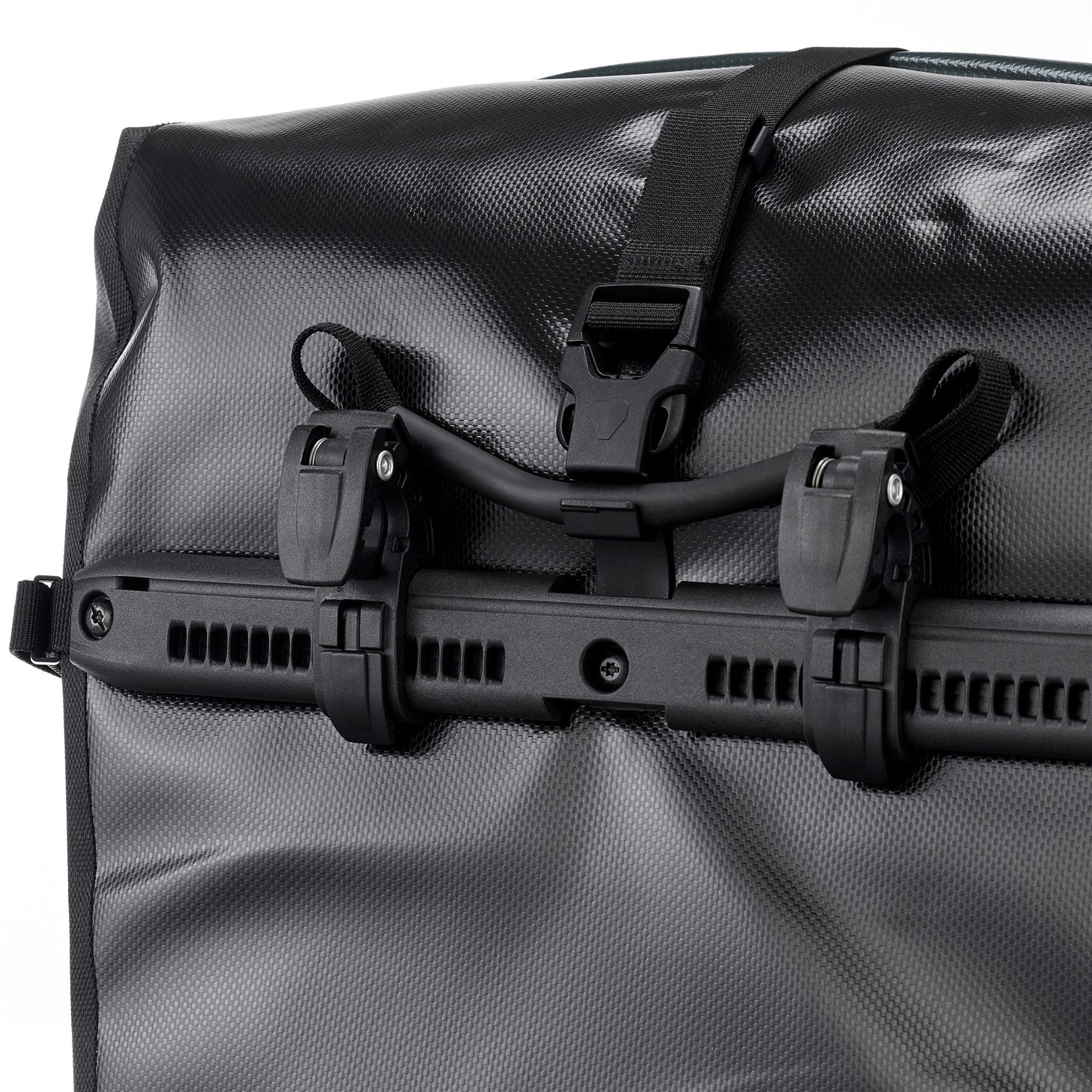Édition imperméable QL2.1 roll‑top BackRoll – sacoche de porte-bagages Red - black