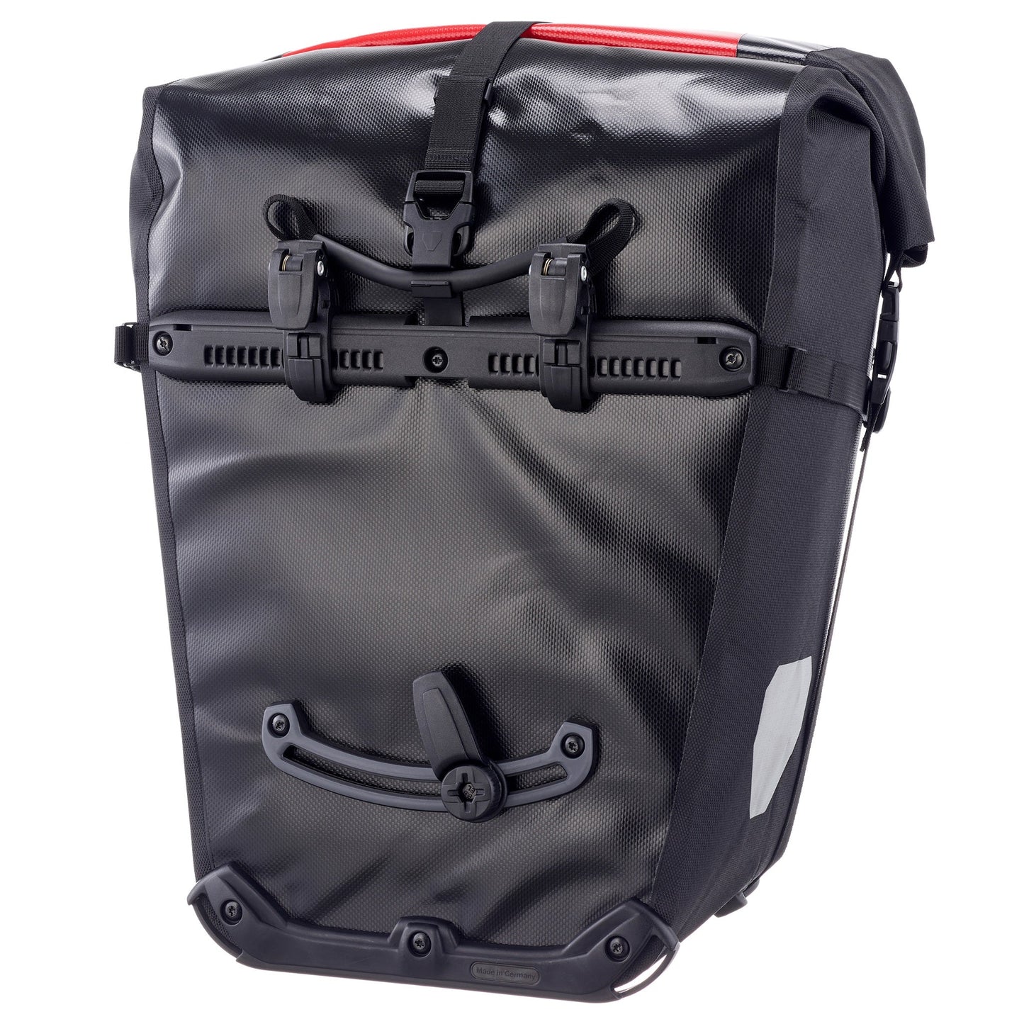 Édition imperméable QL2.1 roll‑top BackRoll – sacoche de porte-bagages Red - black