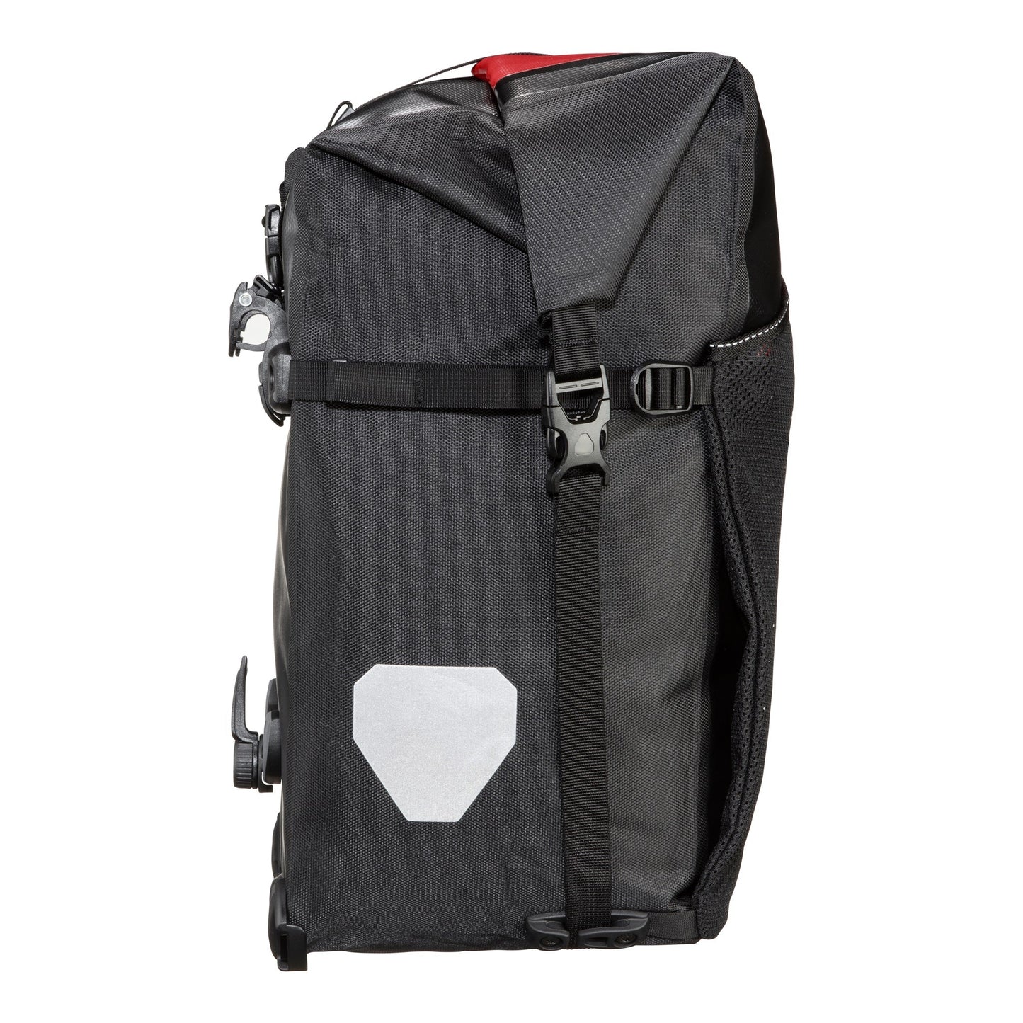 Édition imperméable QL2.1 roll‑top BackRoll – sacoche de porte-bagages Red - black