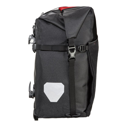 Édition imperméable QL2.1 roll‑top BackRoll – sacoche de porte-bagages Red - black