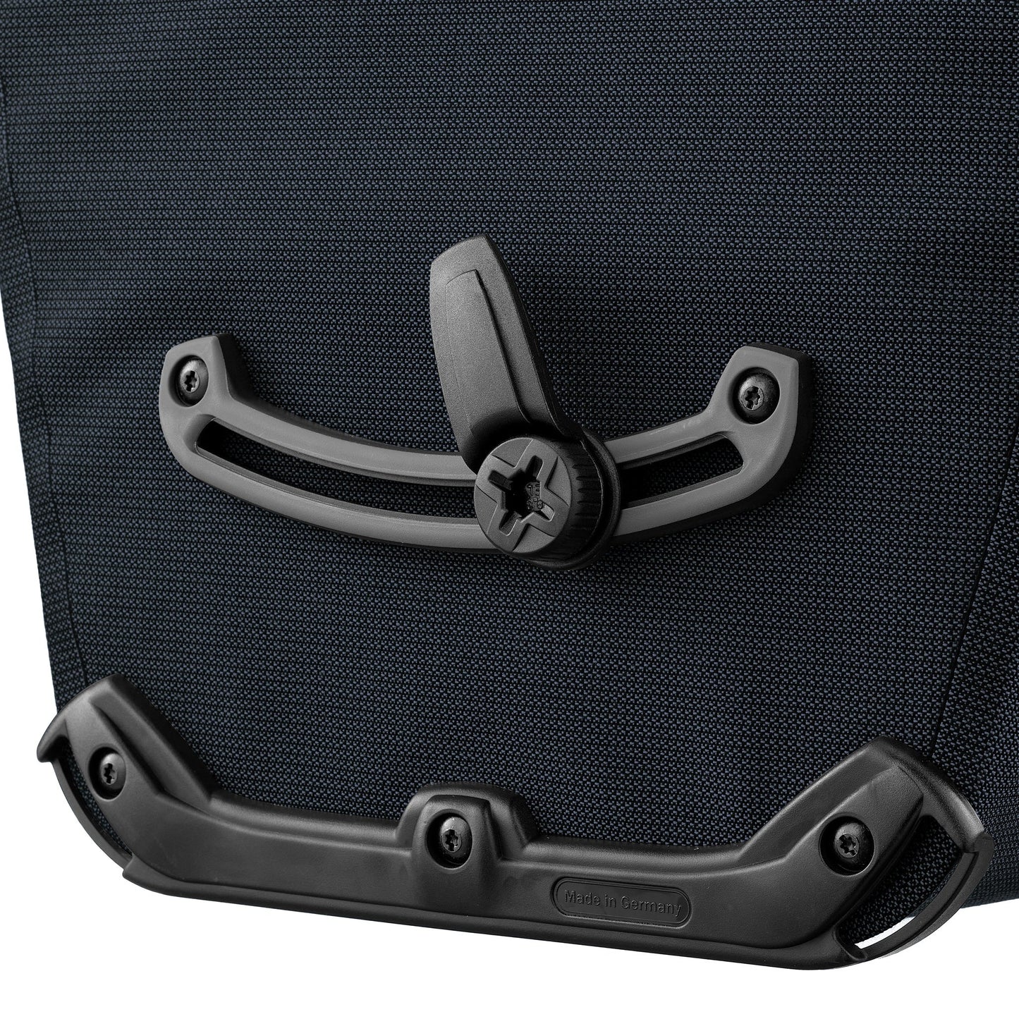 Sacoche de porte-bagages Ash rose – BackRoll imperméable QL3.1 QL2.1 roll‑top urbain