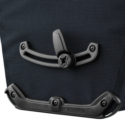 Sacoche de porte-bagages Ash rose – BackRoll imperméable QL3.1 QL2.1 roll‑top urbain