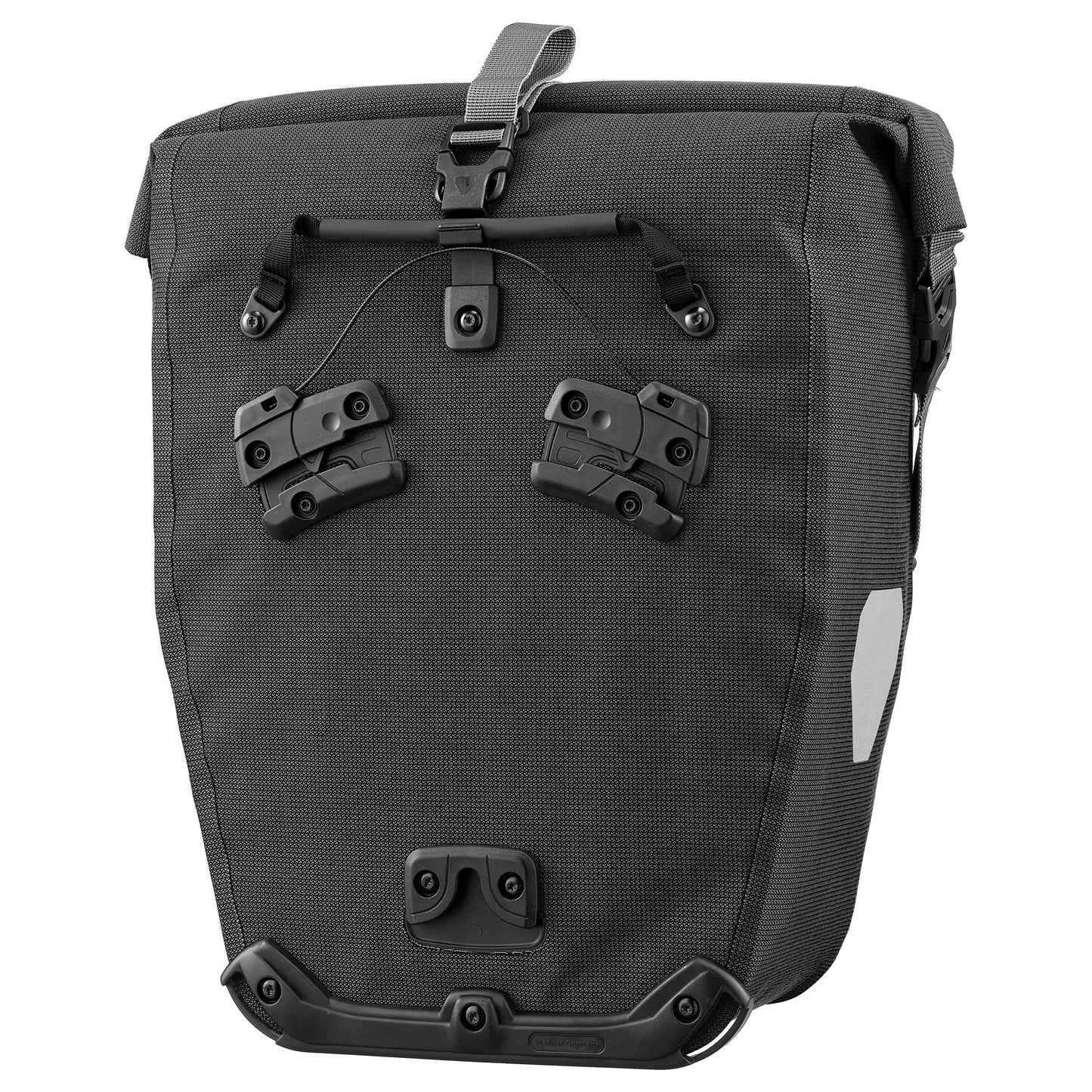 Sacoche de porte-bagages Ash rose – BackRoll imperméable QL3.1 QL2.1 roll‑top urbain
