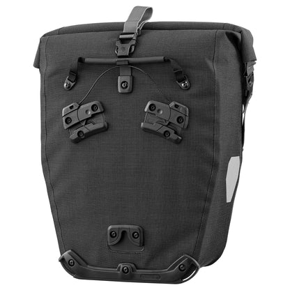 Sacoche de porte-bagages Ash rose – BackRoll imperméable QL3.1 QL2.1 roll‑top urbain