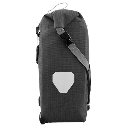 Sacoche de porte-bagages Ash rose – BackRoll imperméable QL3.1 QL2.1 roll‑top urbain
