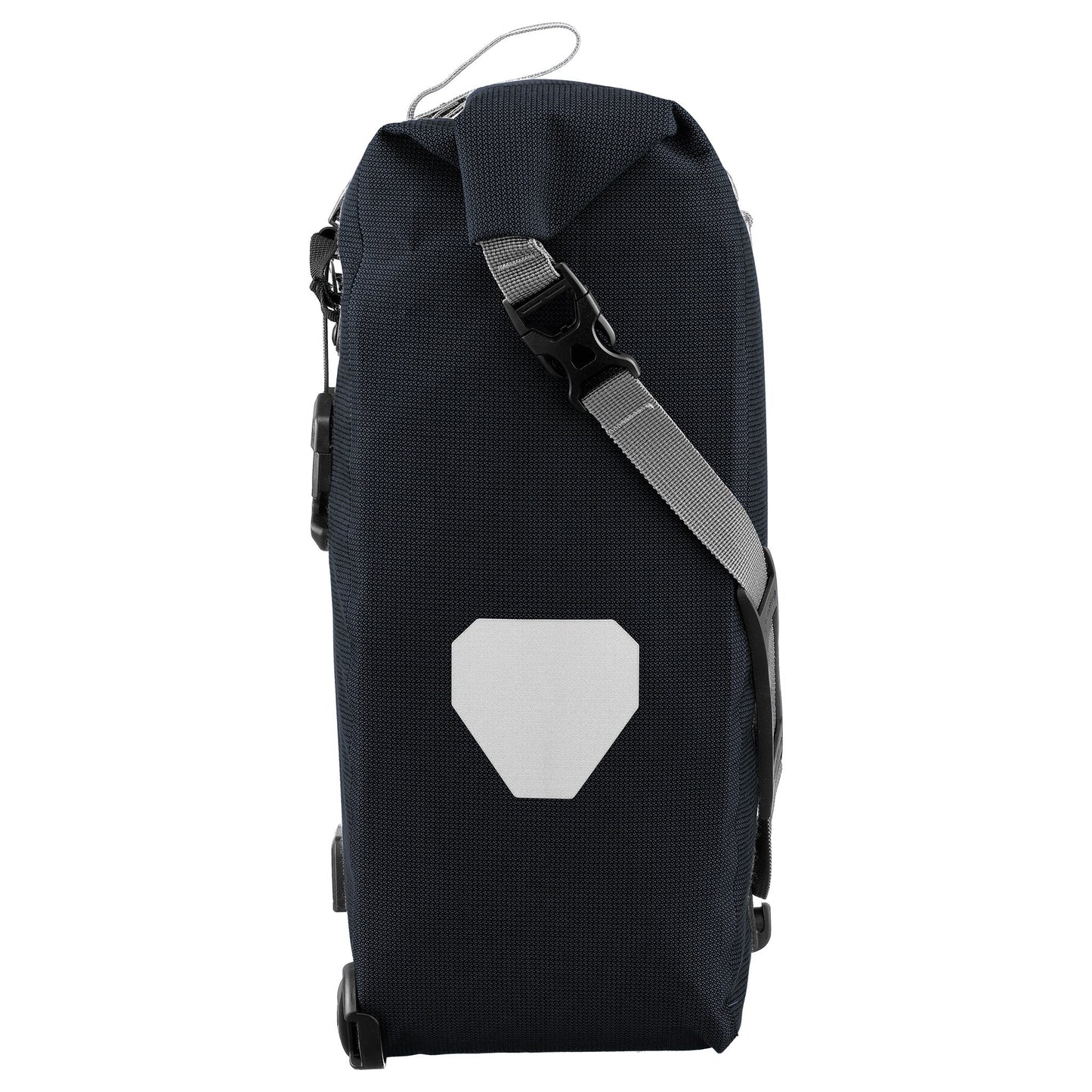 Sacoche de porte-bagages Ash rose – BackRoll imperméable QL3.1 QL2.1 roll‑top urbain