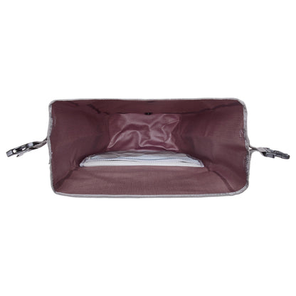 Sacoche de porte-bagages Ash rose – BackRoll imperméable QL3.1 QL2.1 roll‑top urbain