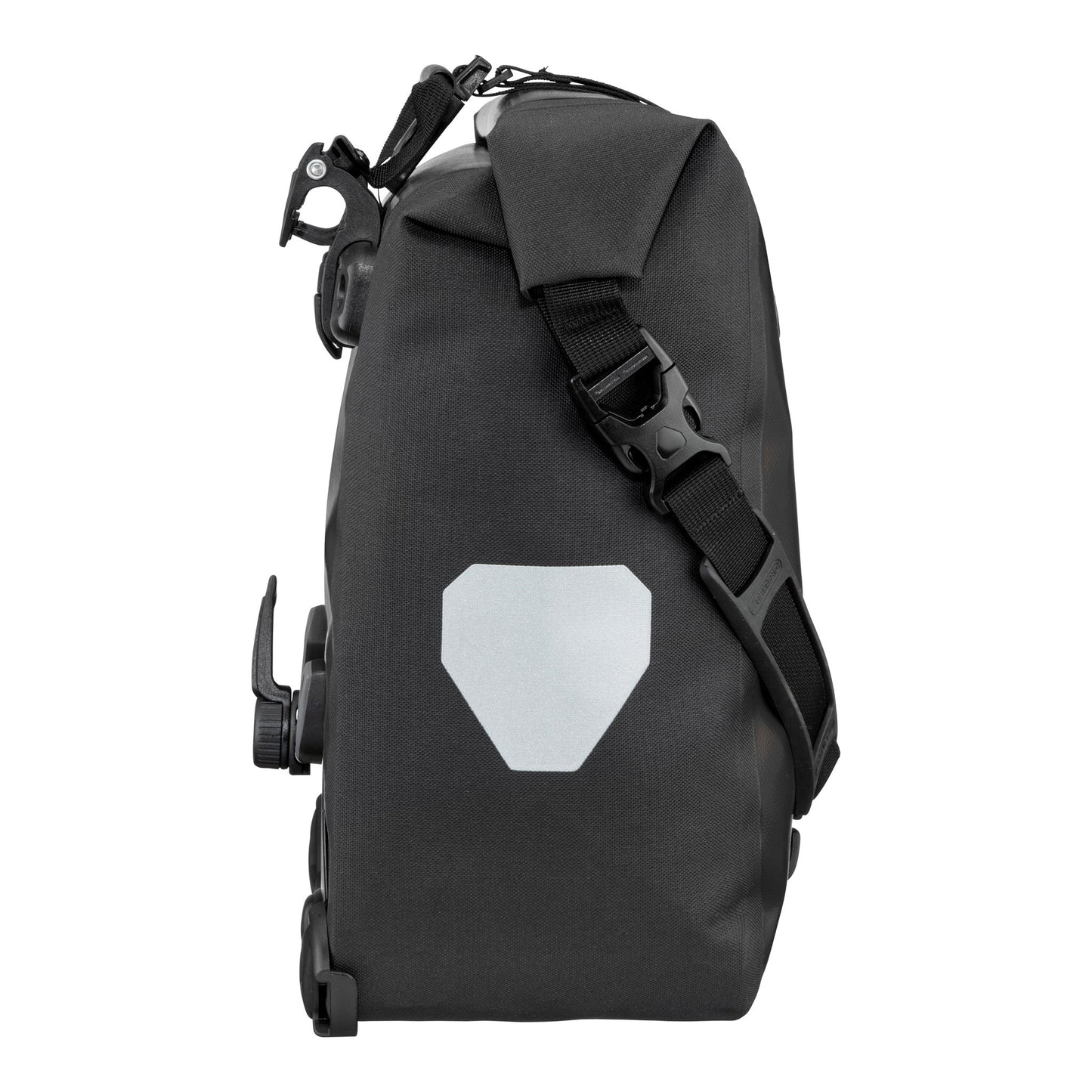 Sacoche de porte-bagages SportRoll | imperméable QL2.1 roll‑top Noir