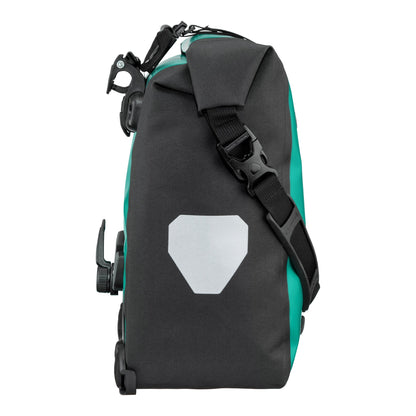 Sacoche de porte-bagages SportRoll | imperméable QL2.1 roll‑top Noir