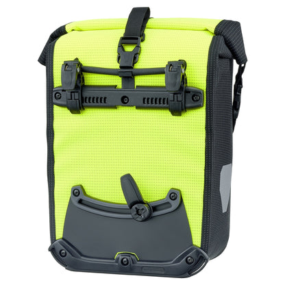 SportRoll sacoche de porte-bagages Neon yellow - black reflective (QL2.1 roll‑top)