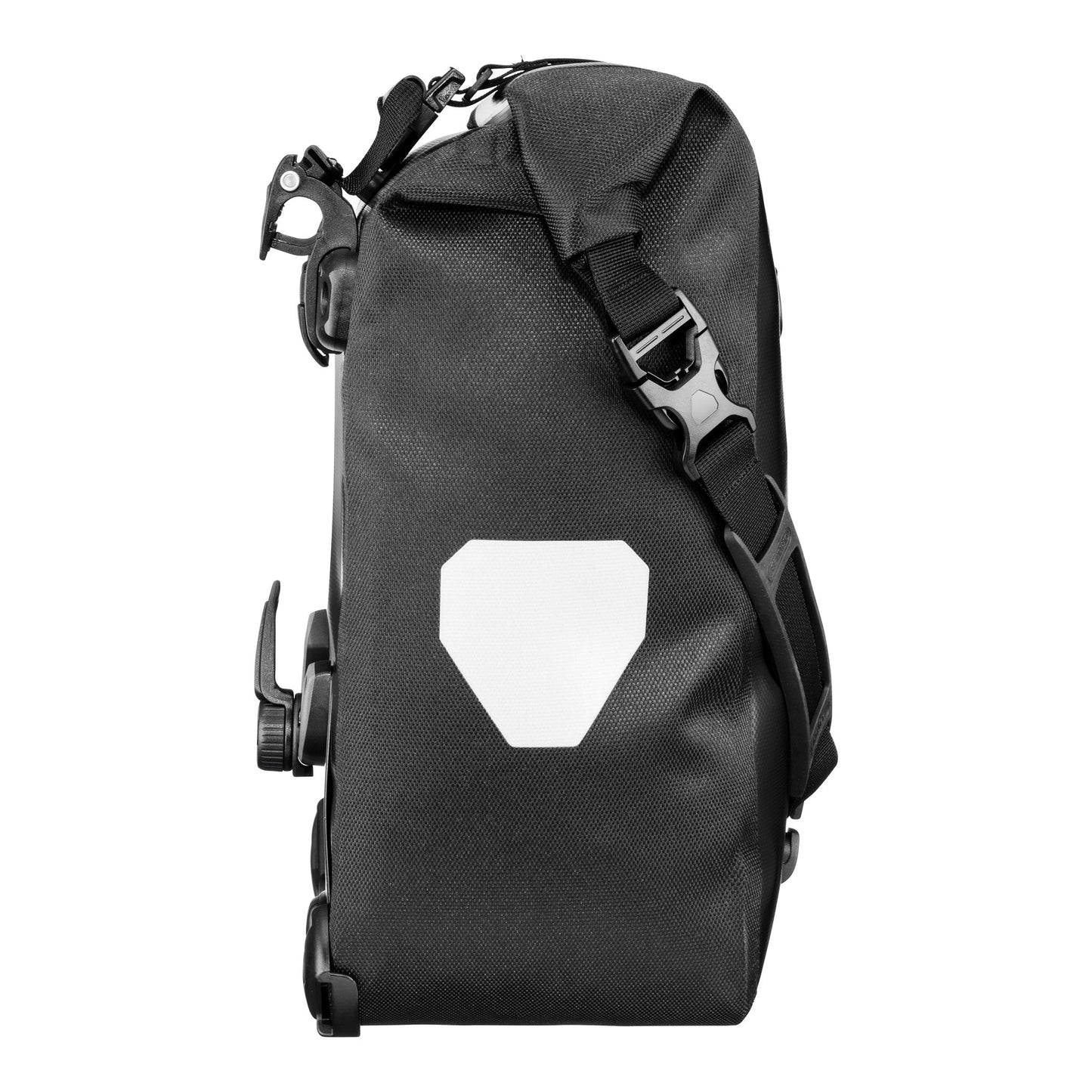 SportRoll : sacoche de porte-bagages QL2.1 roll‑top – Noir