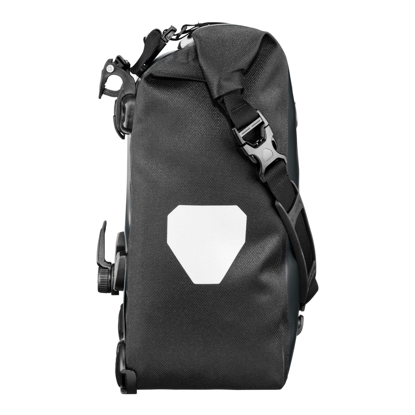 SportRoll : sacoche de porte-bagages QL2.1 roll‑top – Noir