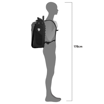 Sac à dos Vario L | QL2.1 roll‑top Noir