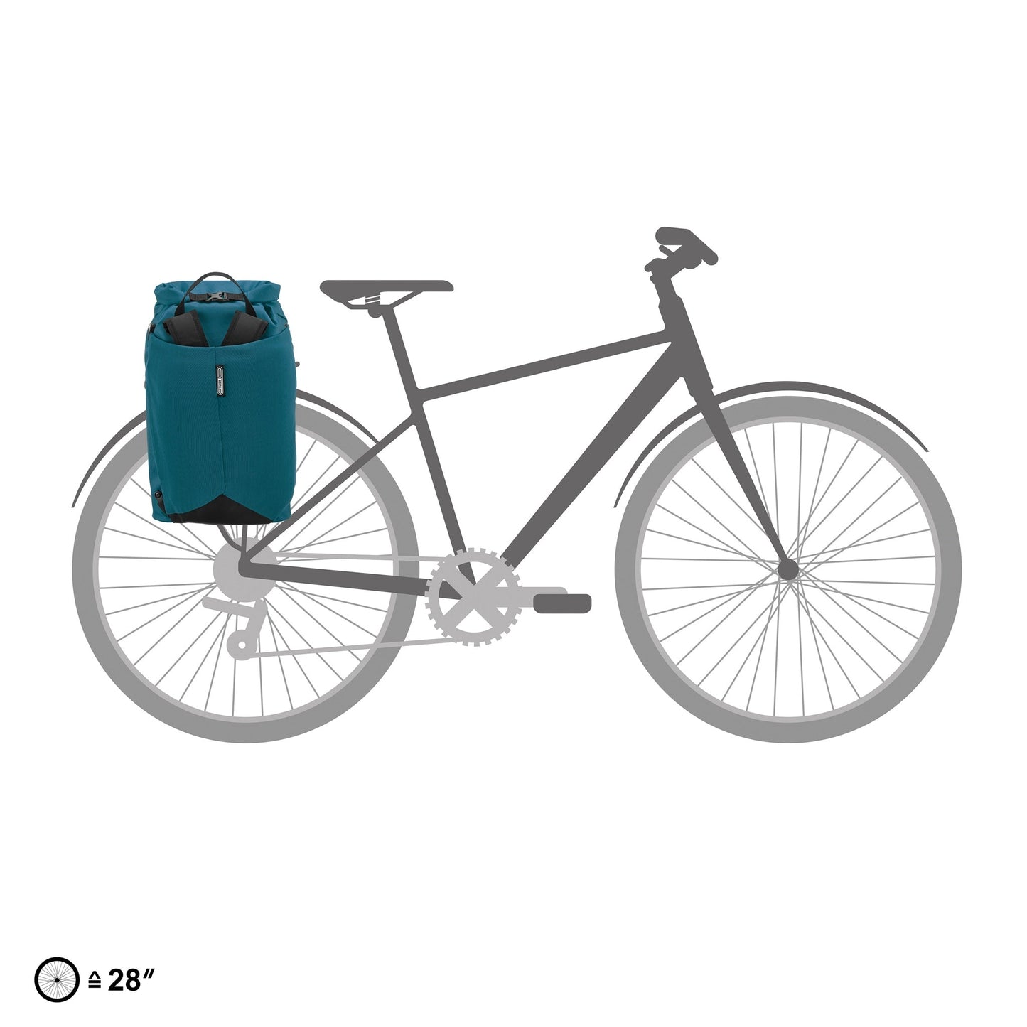 Sac à dos Noir – Var-Lite QL2.1 roll‑top